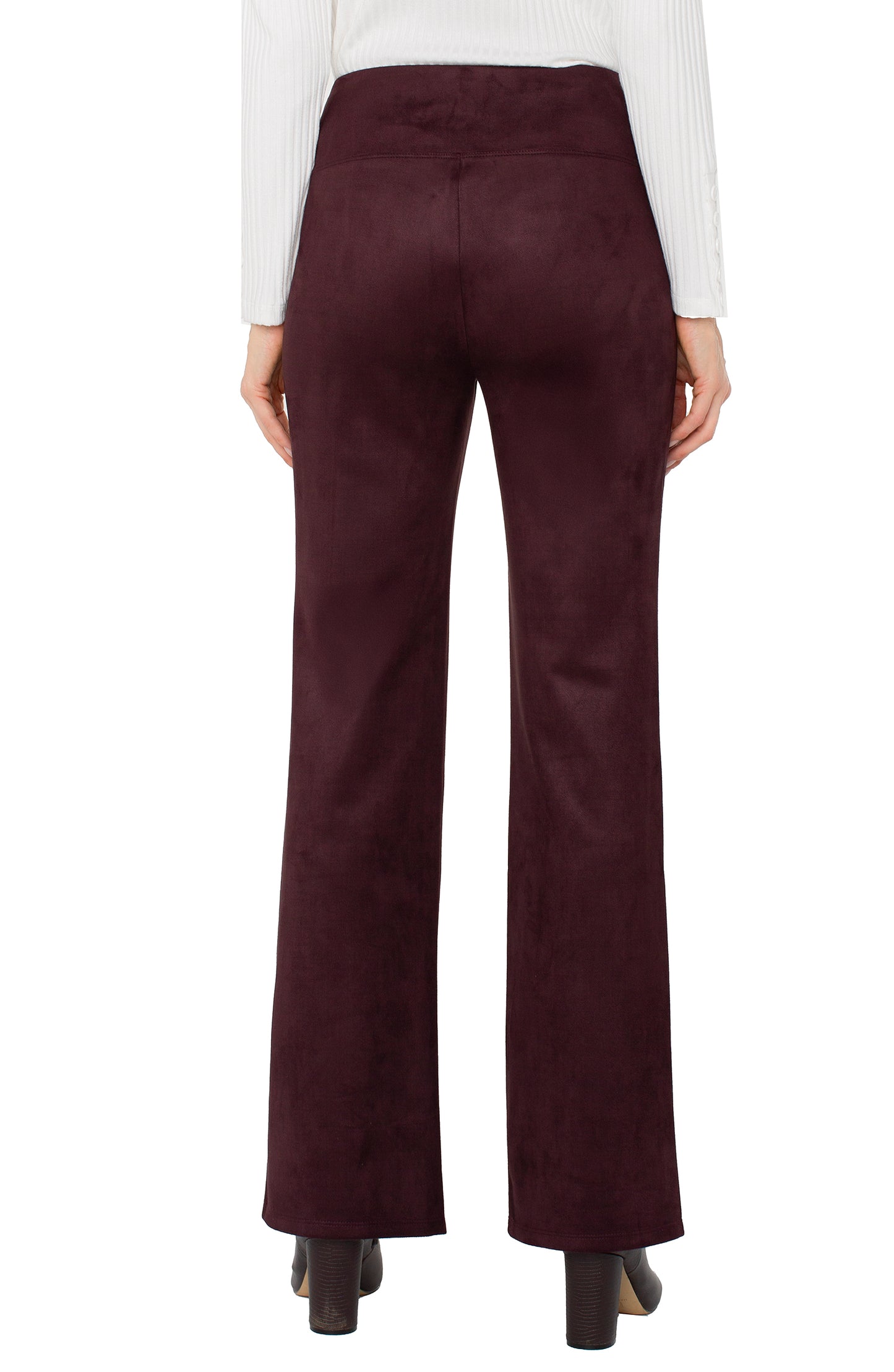 Burgundy Pearl Flare w/ Pintucks