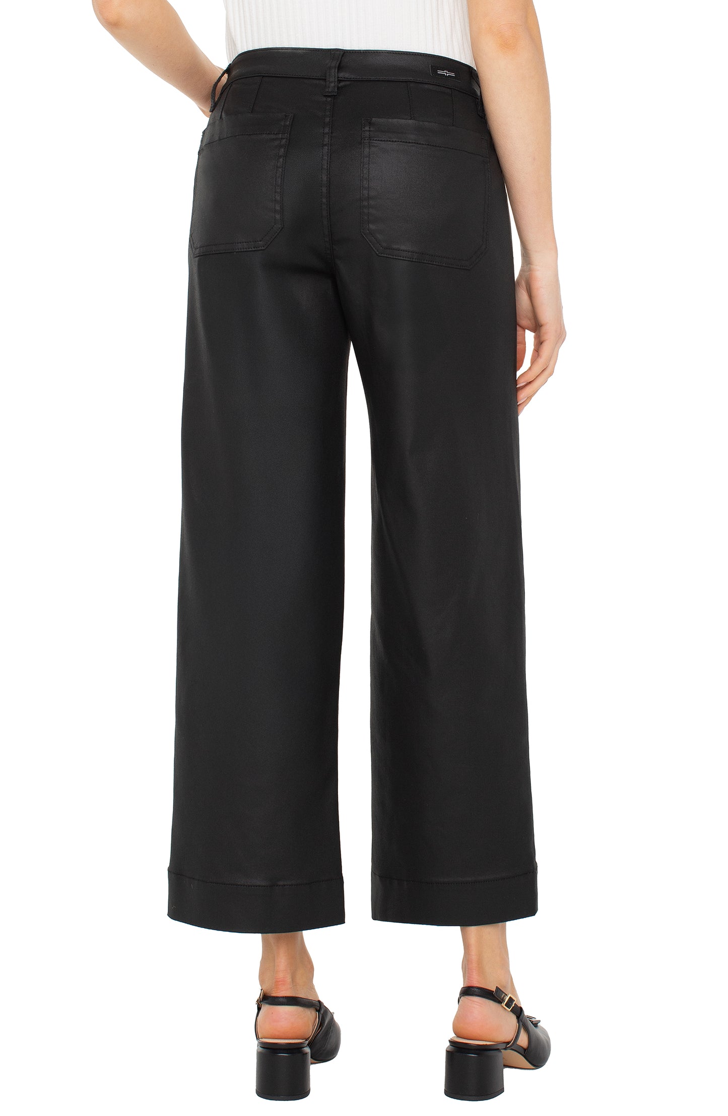 Crop Coated Pant