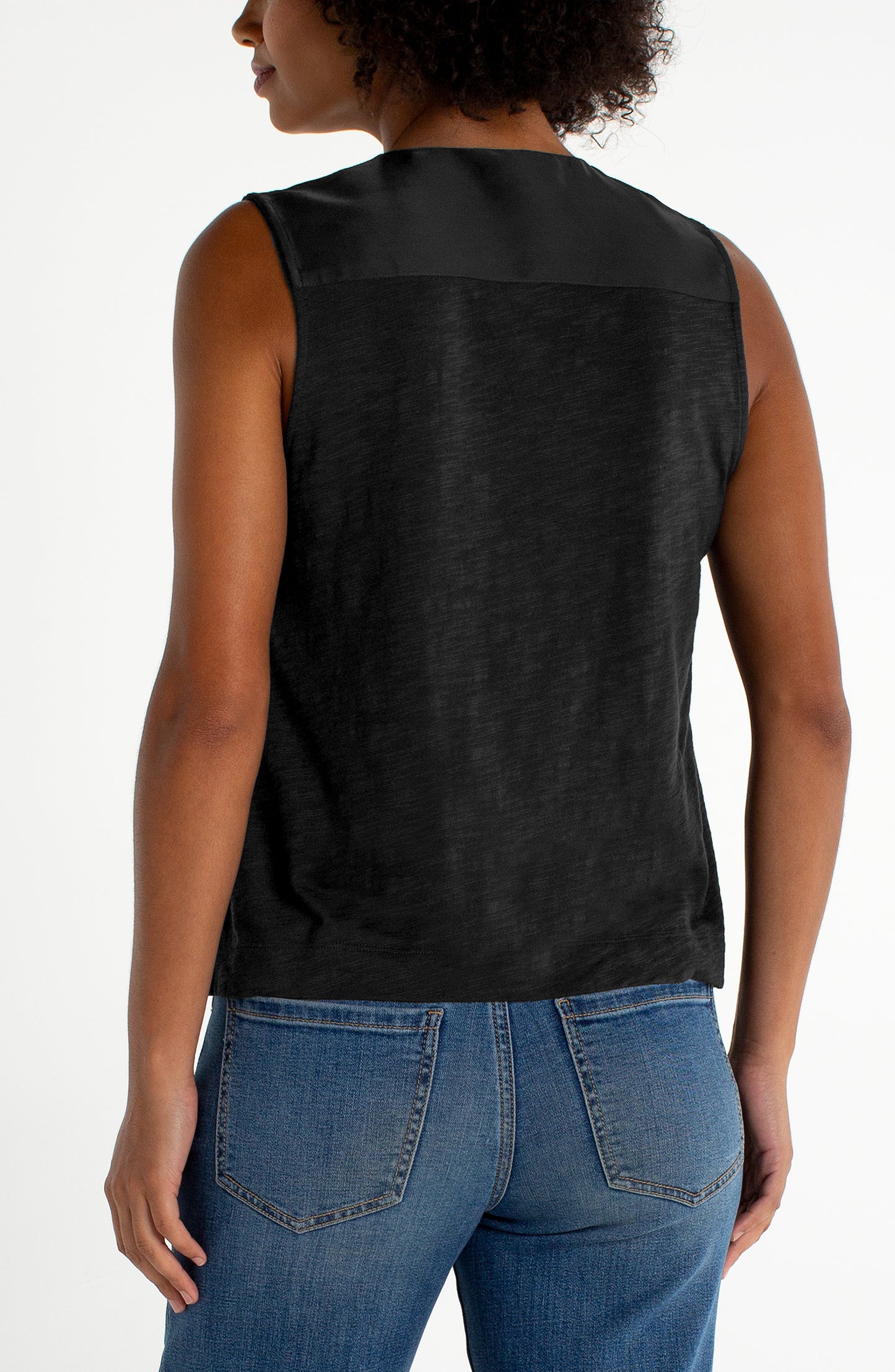 Viv V Neck Sleeveless Top