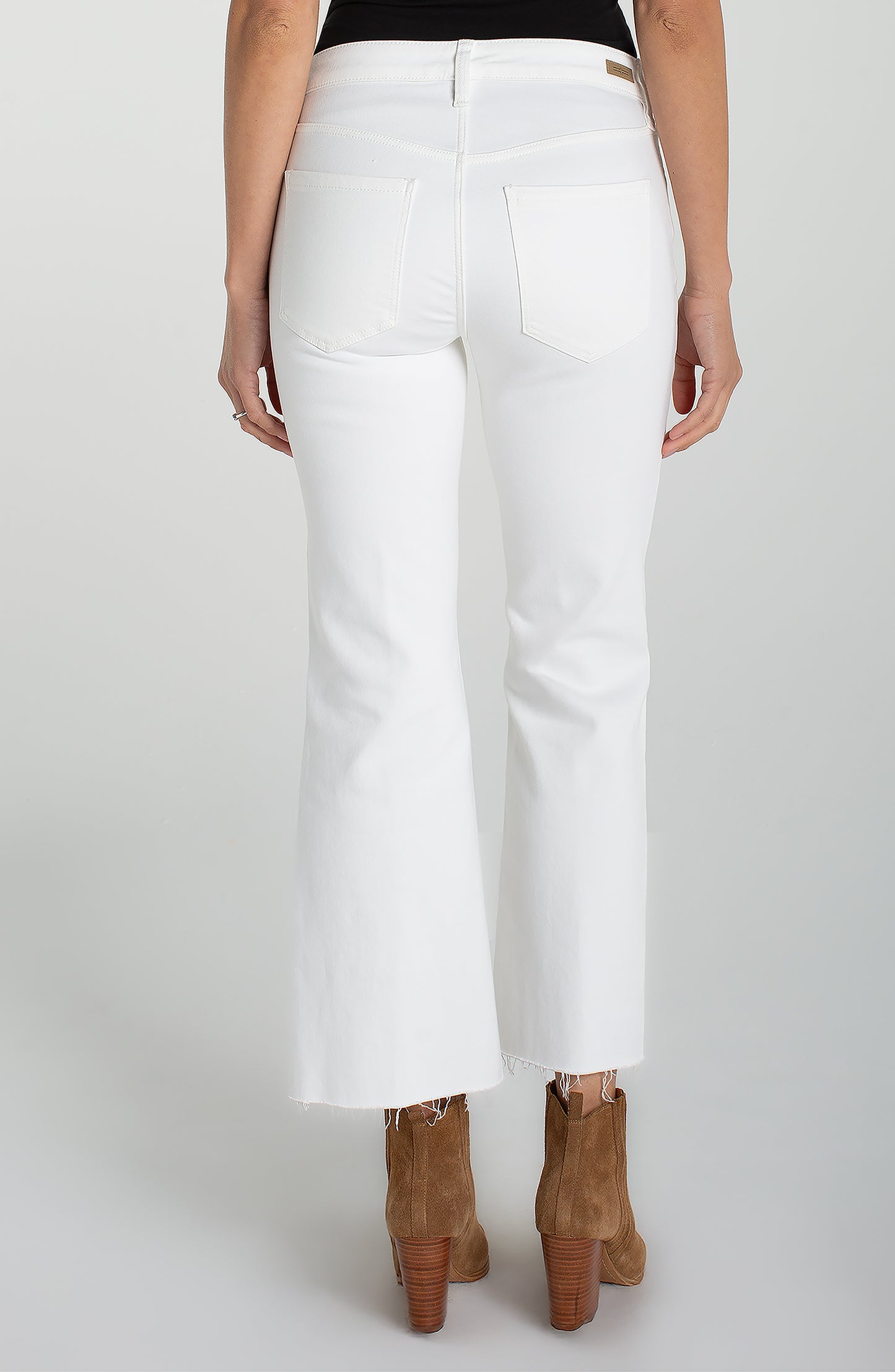 Hannah Crop Flare Twisted Slit