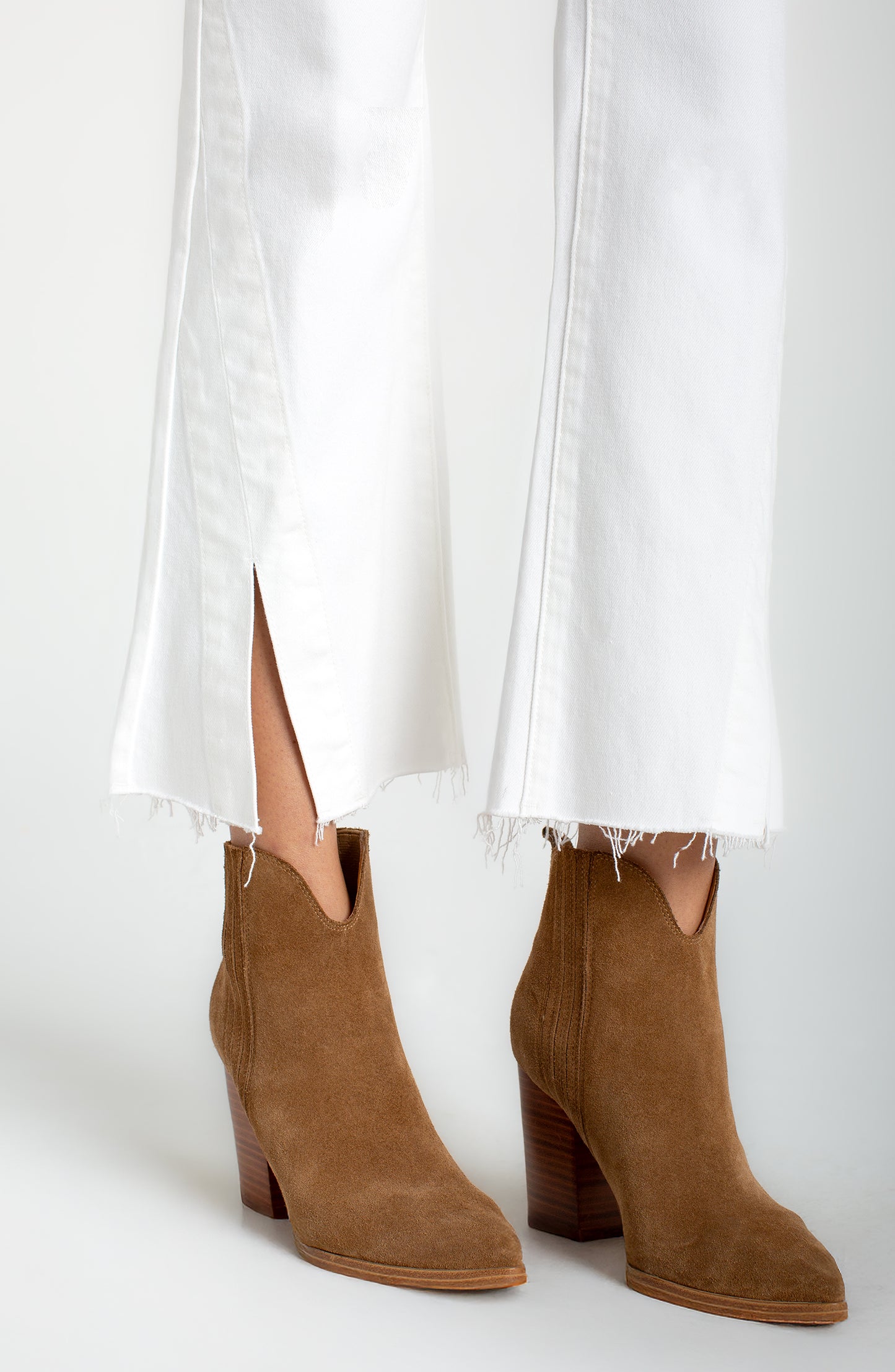 Hannah Crop Flare Twisted Slit