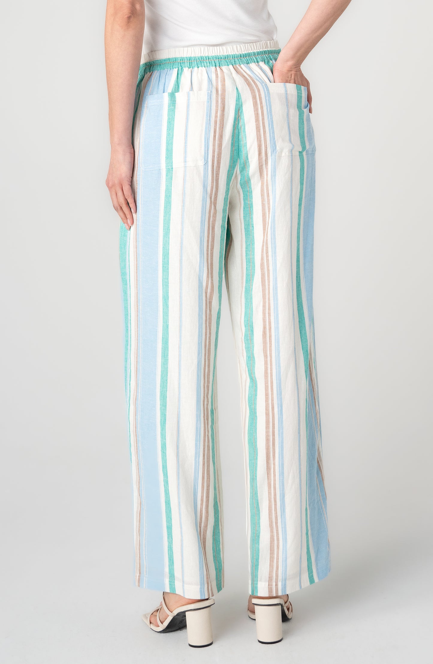Pull on Stripe Pants