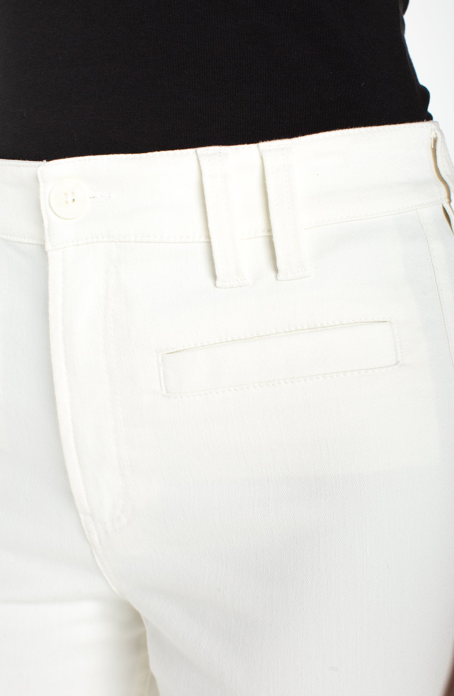 Crop Wide Leg Welts Pants