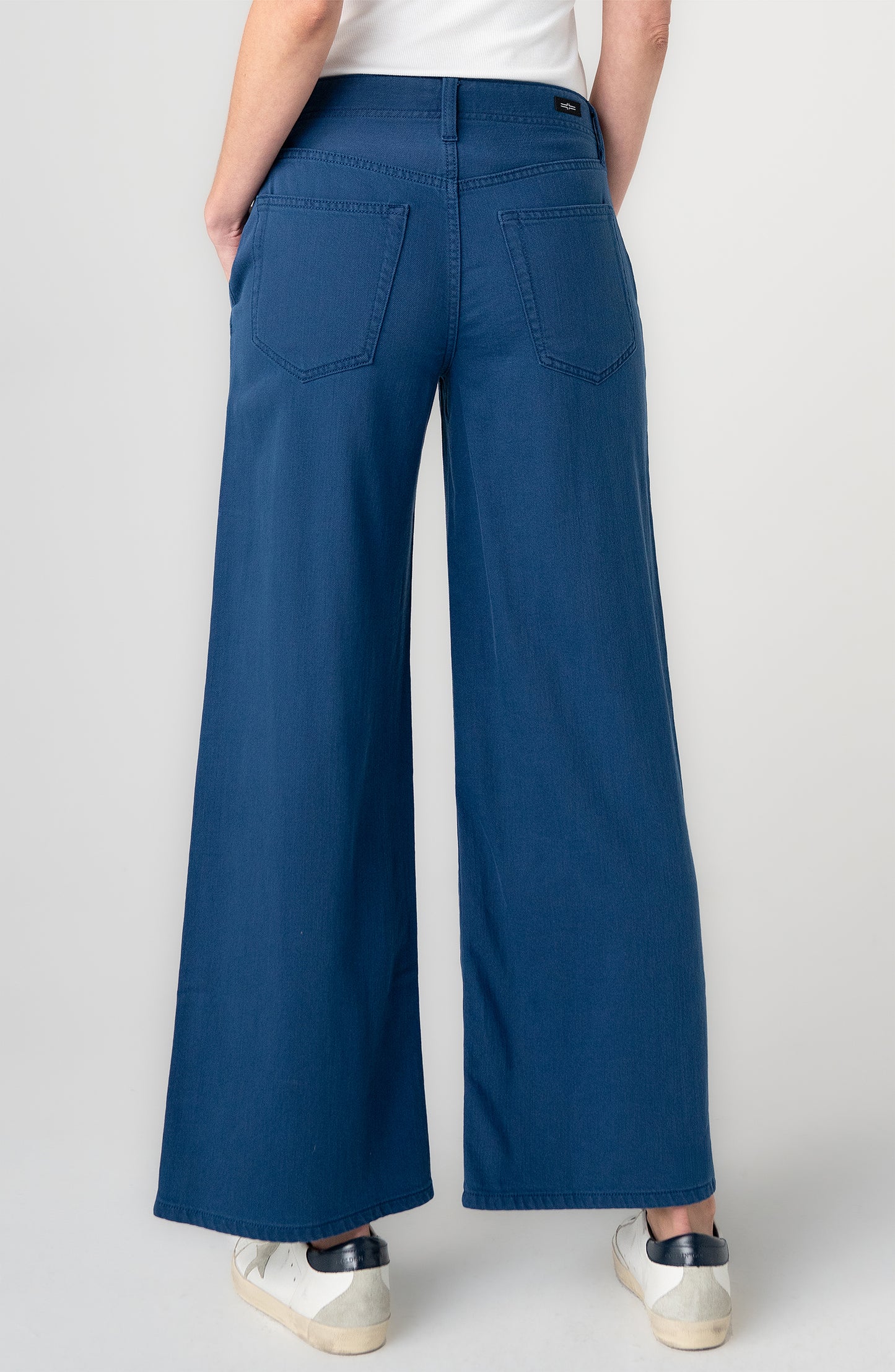 Blue Weekender Wide Leg Pant