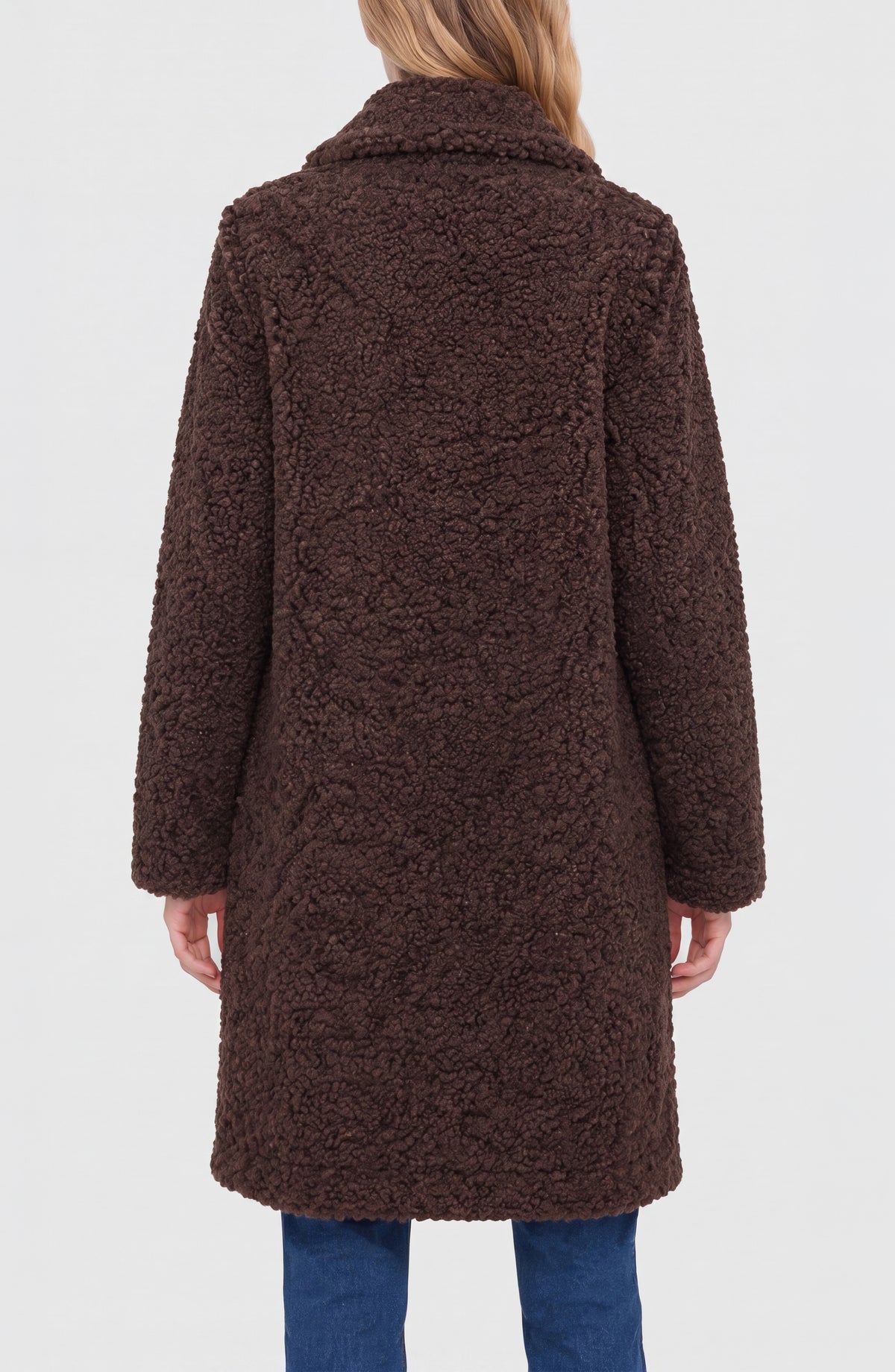 Brown Double Breasted Coat