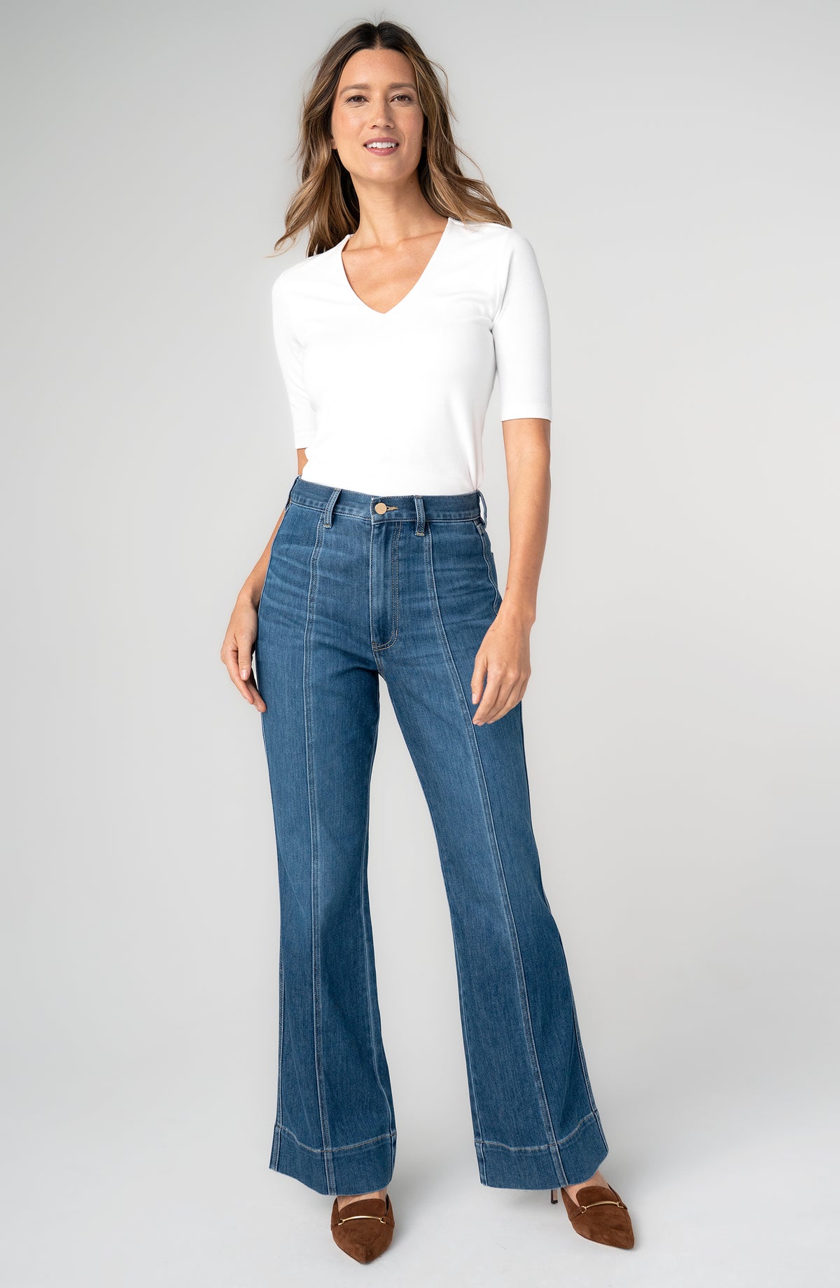 Relaxed Seam Bootcut