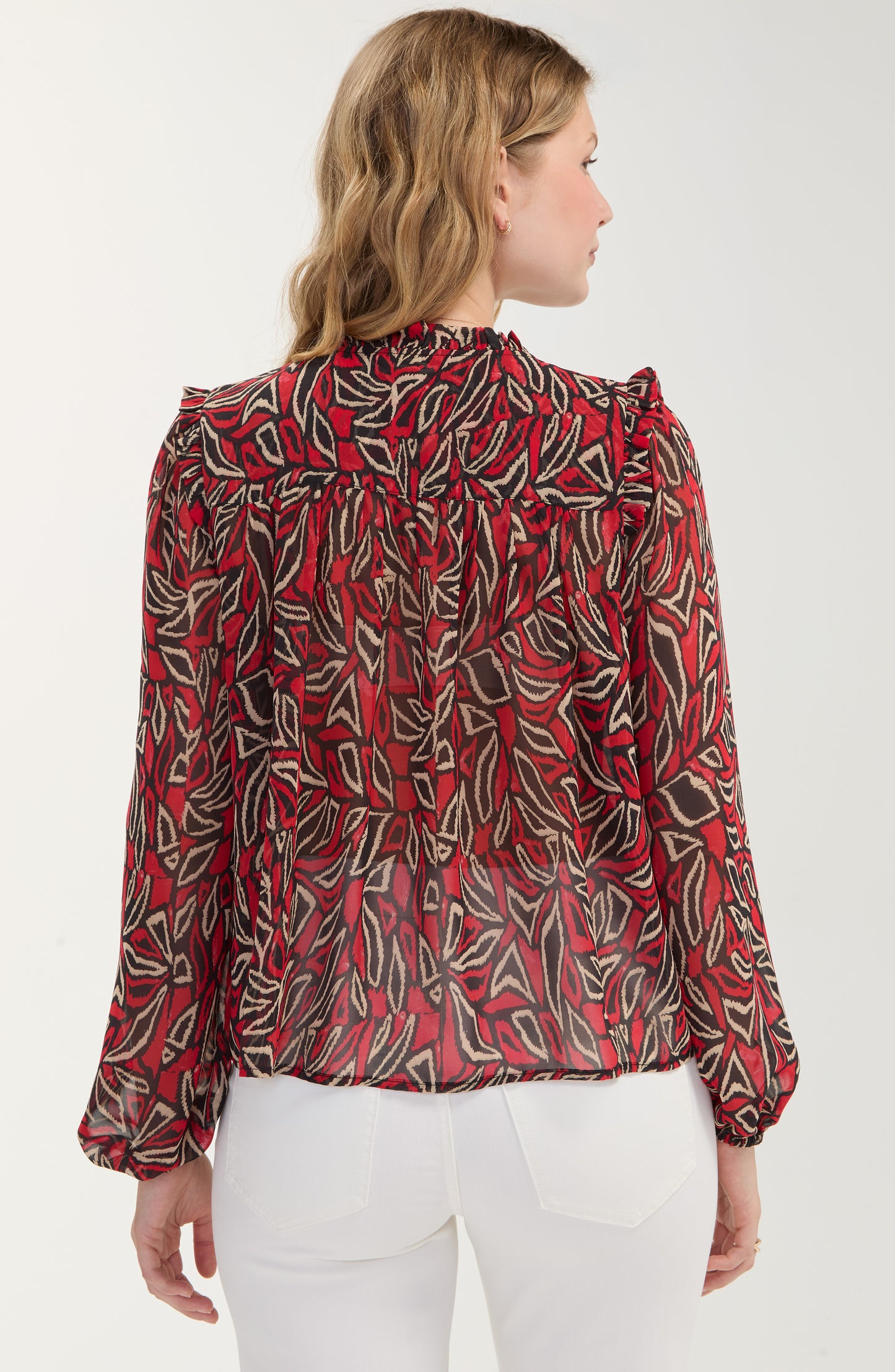 Pintuck Blouse