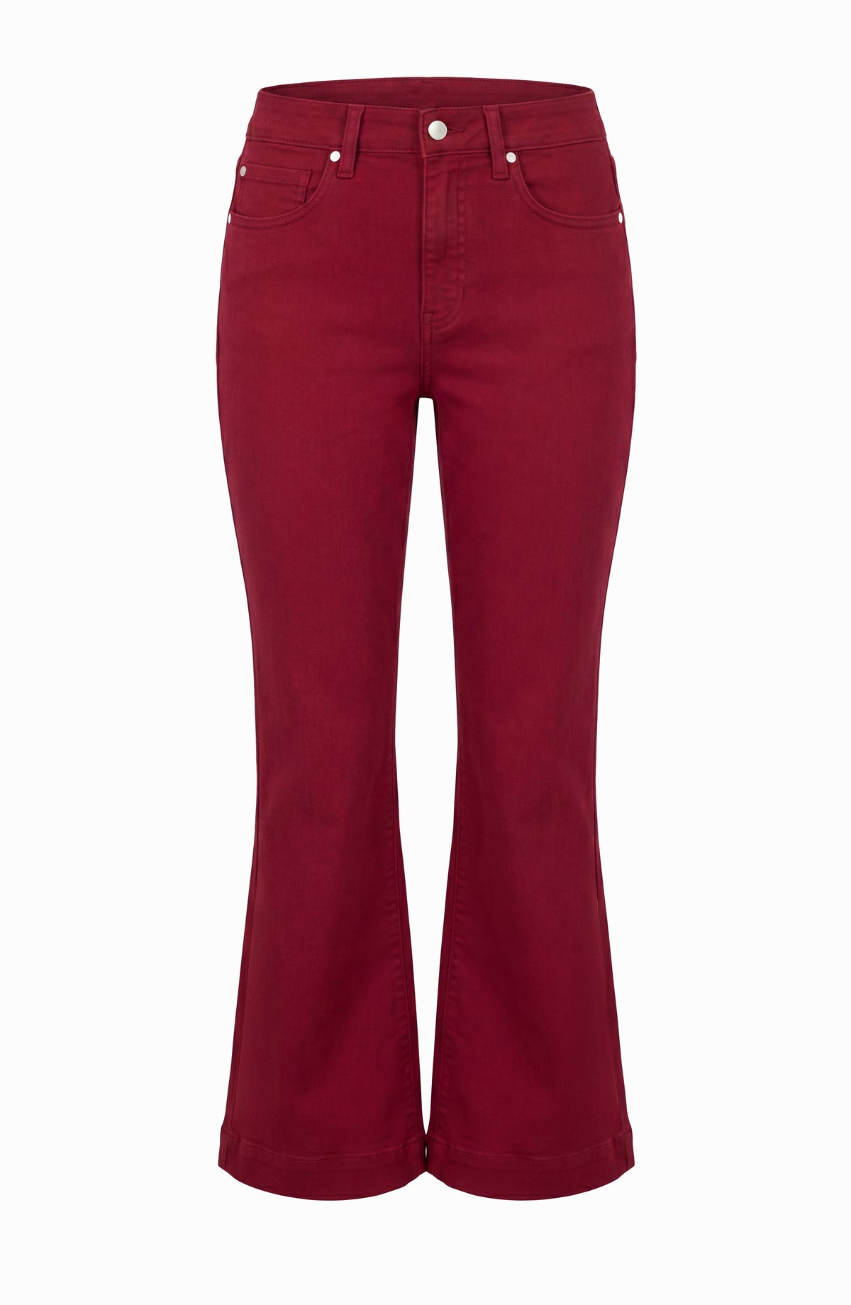 Hannah Comfort Waist Flare Wide Hem