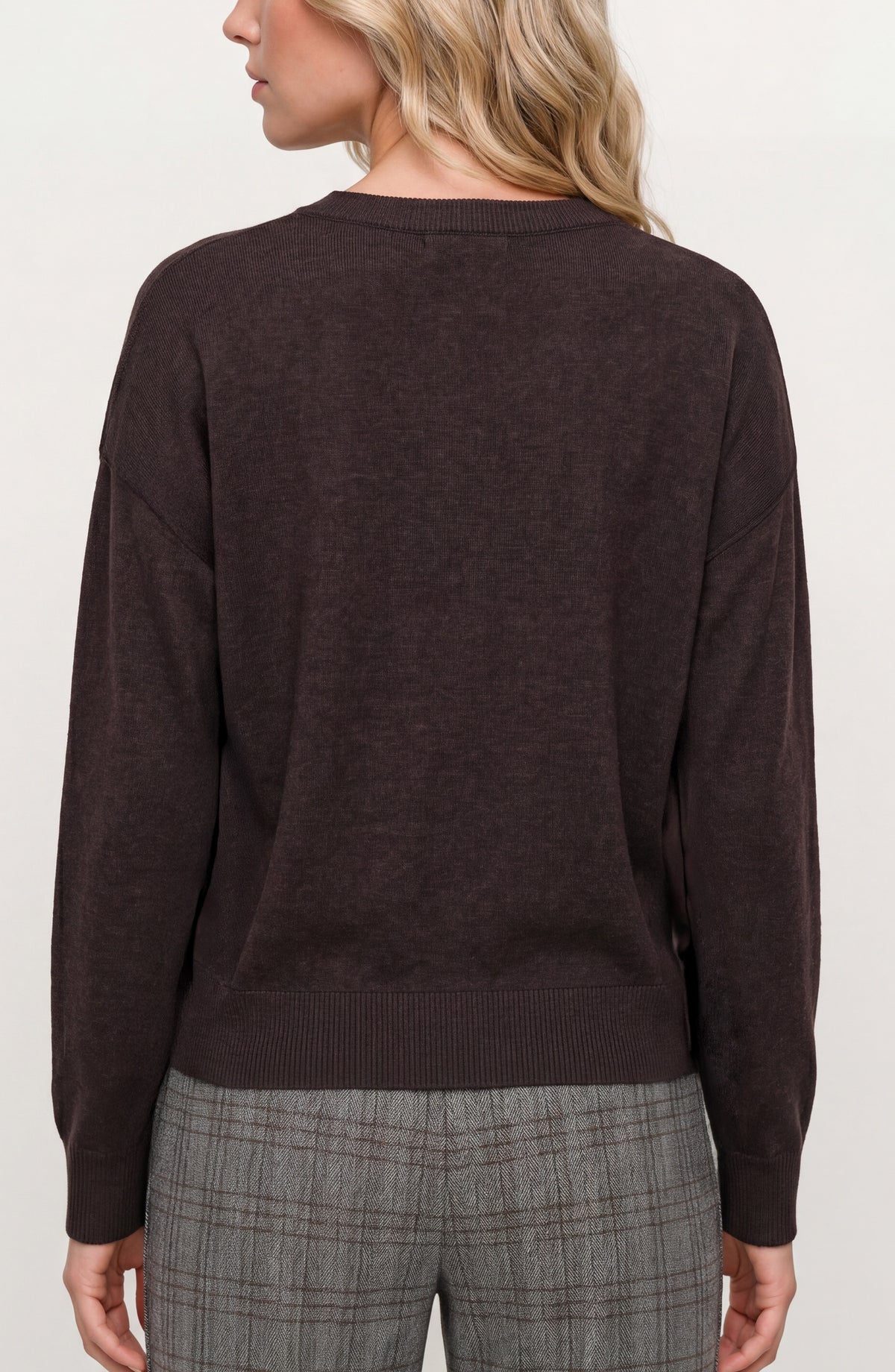 Drape Neck Sweater