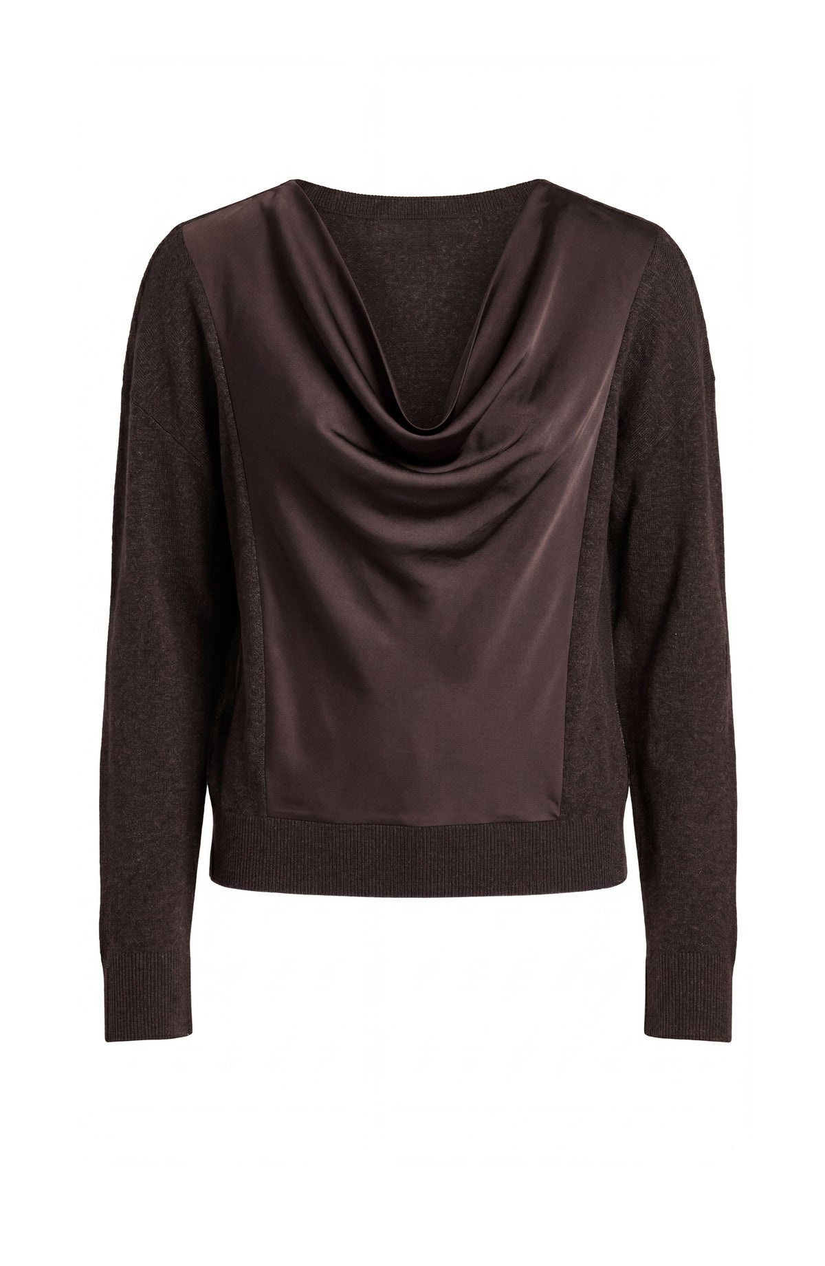 Drape Neck Sweater