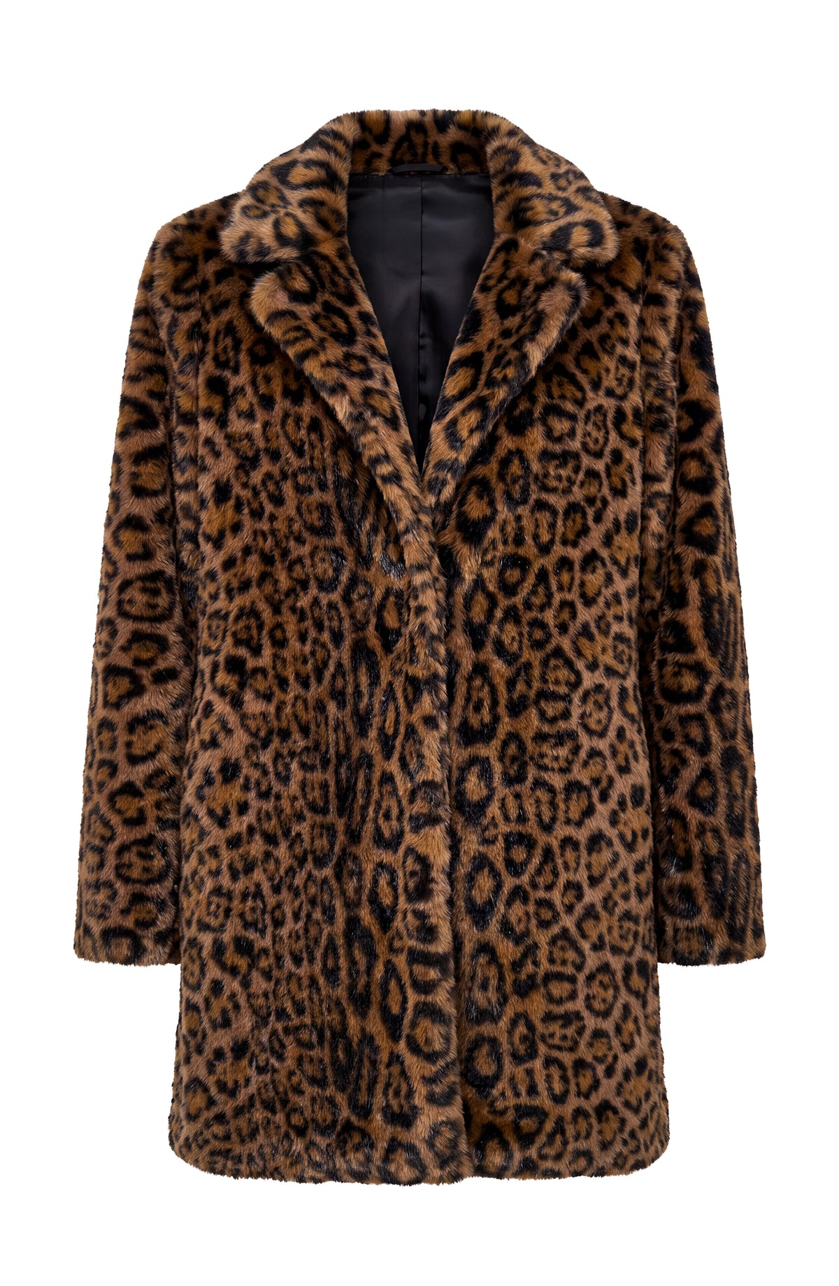 Leopard Faux Fur Jacket