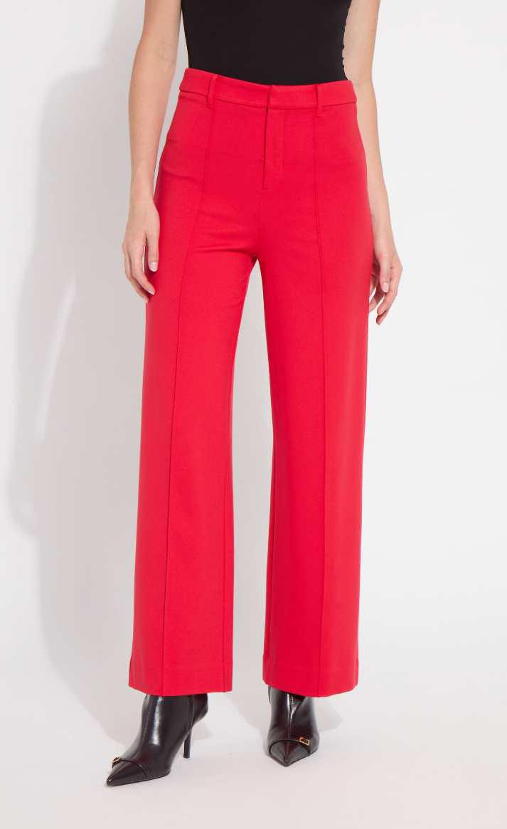 Nadia Zip Front Ponte Trouser