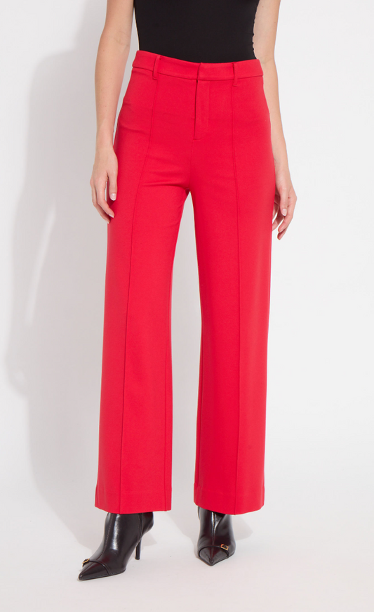 Nadia Zip Front Ponte Trouser