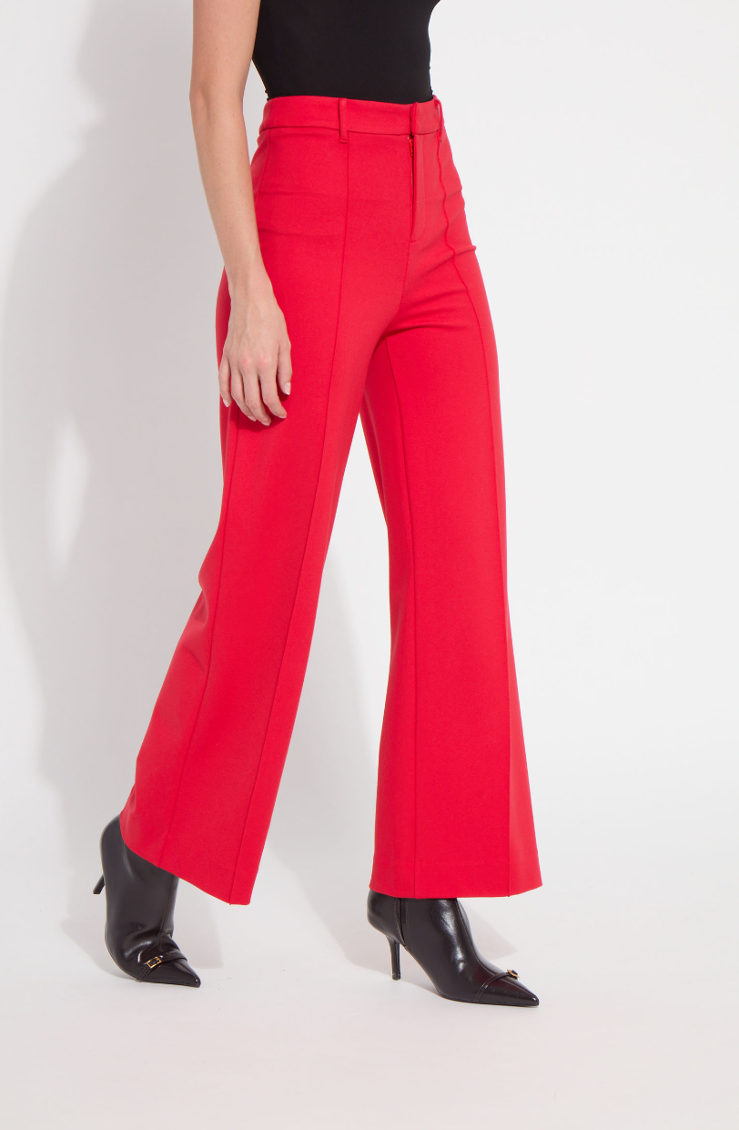 Nadia Zip Front Ponte Trouser