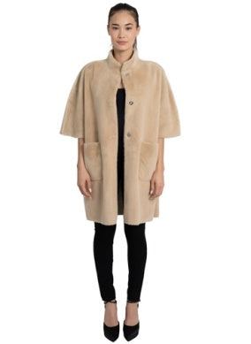 Nia short sleeve coat