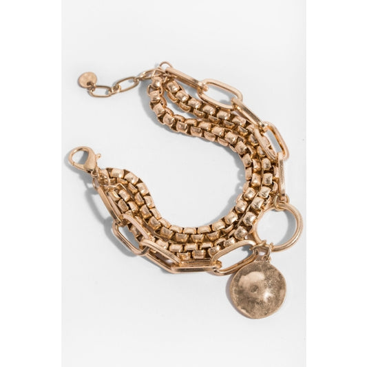 Vintage Style Multi Layered Chains Selma Bracelet