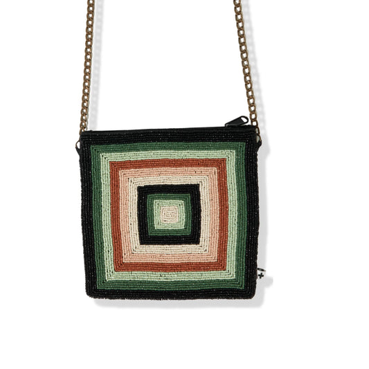 Desert Square Cross Body With Chain Strap