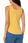 Button front henley tank